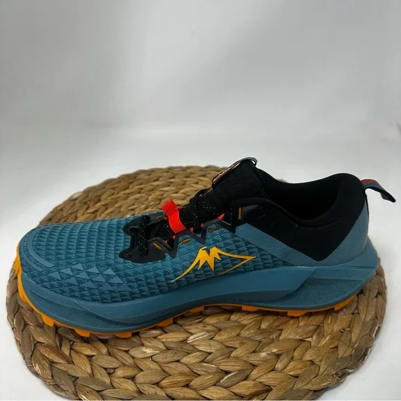 ASICS Trabuco Max 13 Trail Running Shoes Atlantis Blue Pure Aqua Size 9 Men's